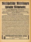 Mitteilungen von 1927